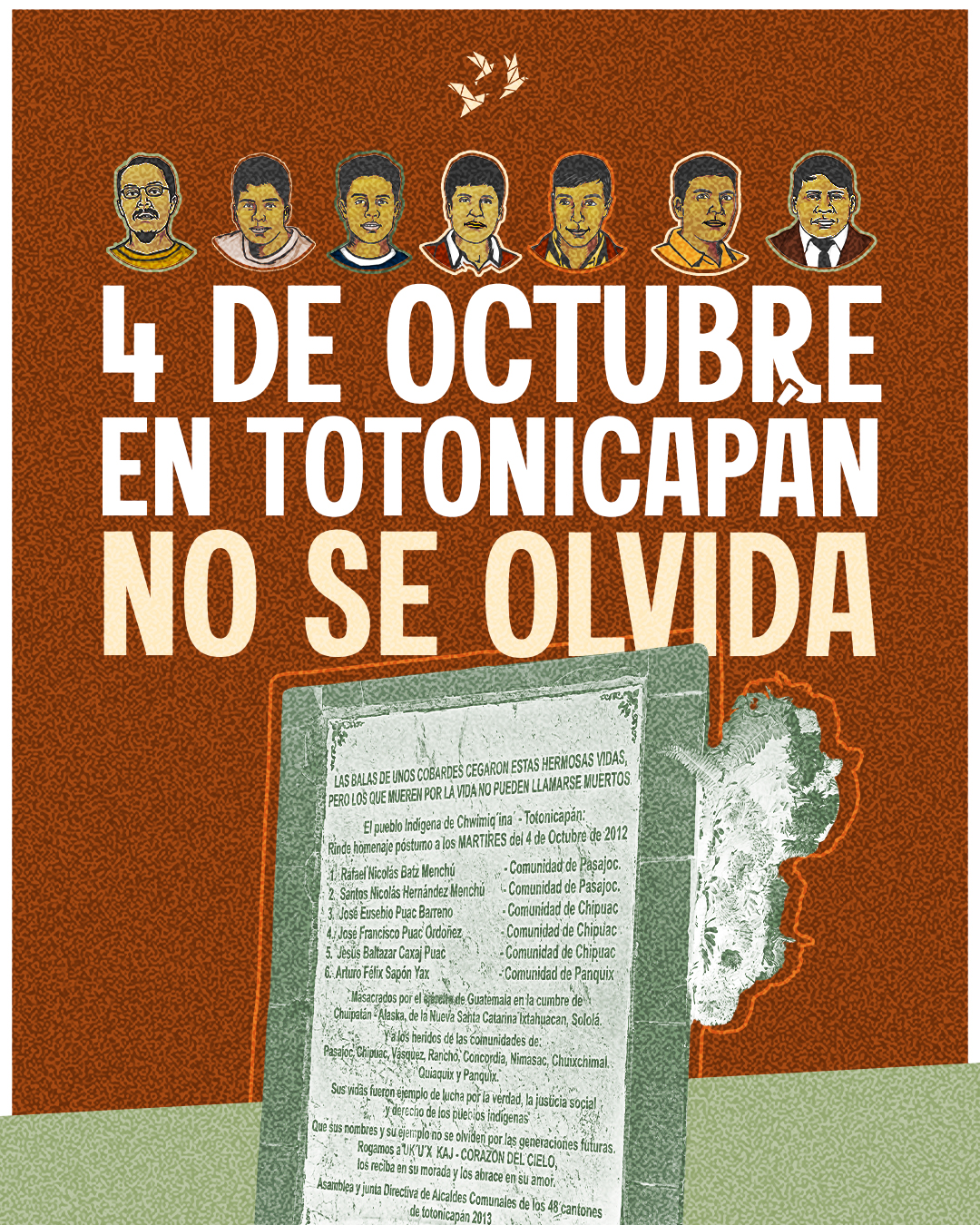 A catorce años de la masacre de Totonicapán, el 4 de octubre no se olvida