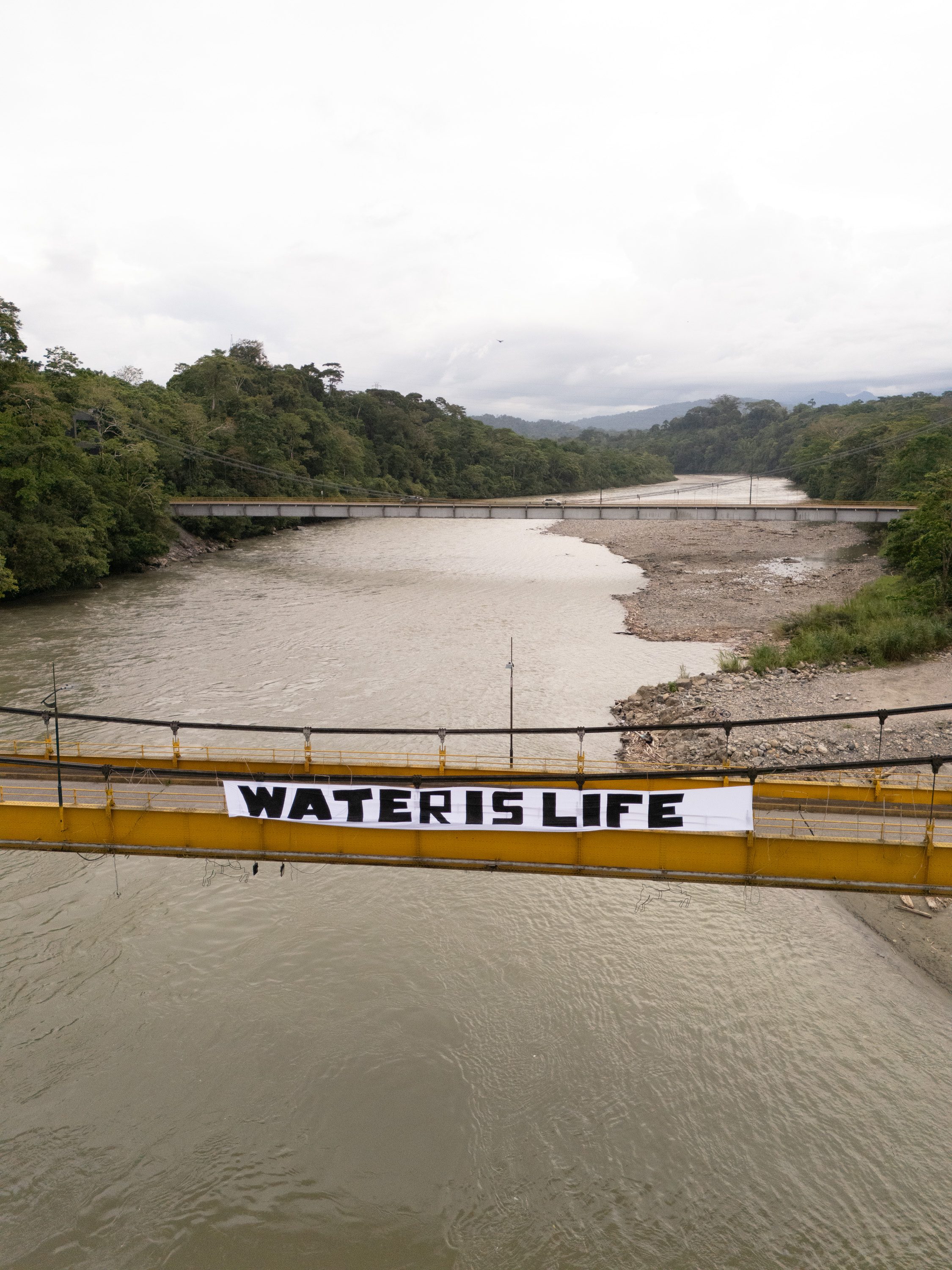 Pueblos indígenas de la Amazonía ecuatoriana alzan la voz contra la devastación minera en el marco del XII FOSPA